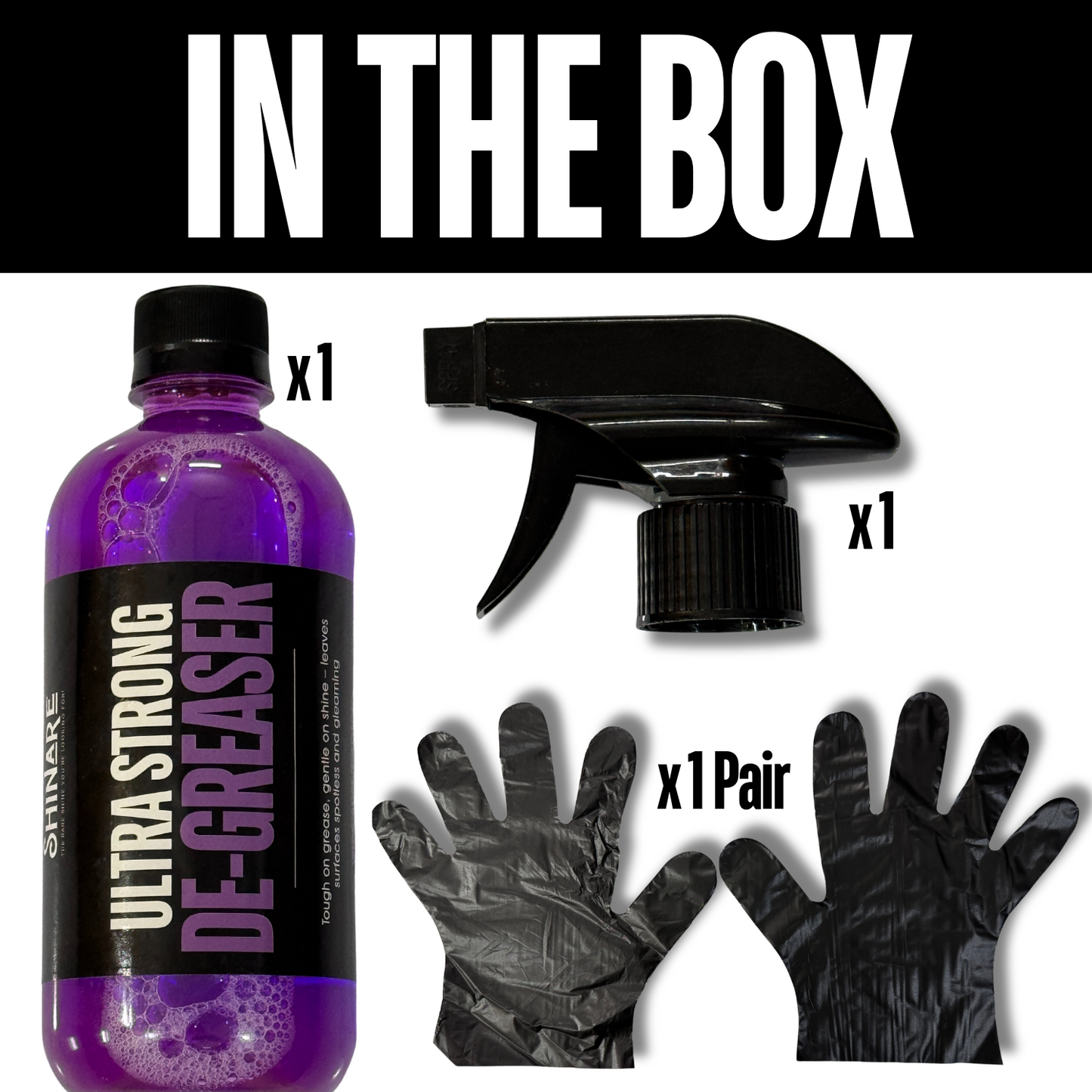 Powerful Kitchen Degreaser with Kit 500ml | Shinare