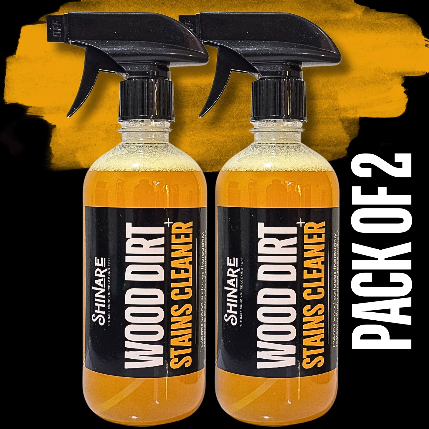 Powerful Wood Dust and Stains Cleaner with Kit 500ml | Shinare