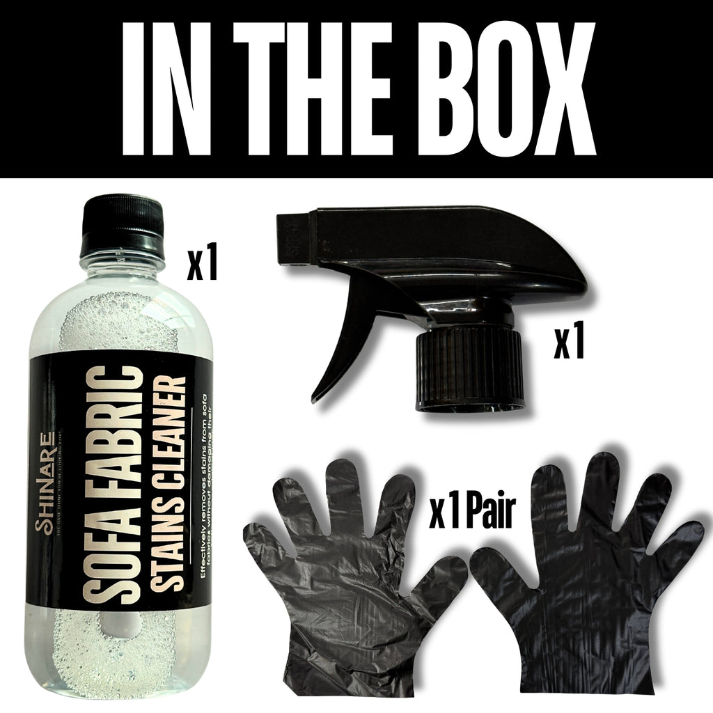 Sofa Fabric Stains Cleaner with Kit 500ml | Shinare