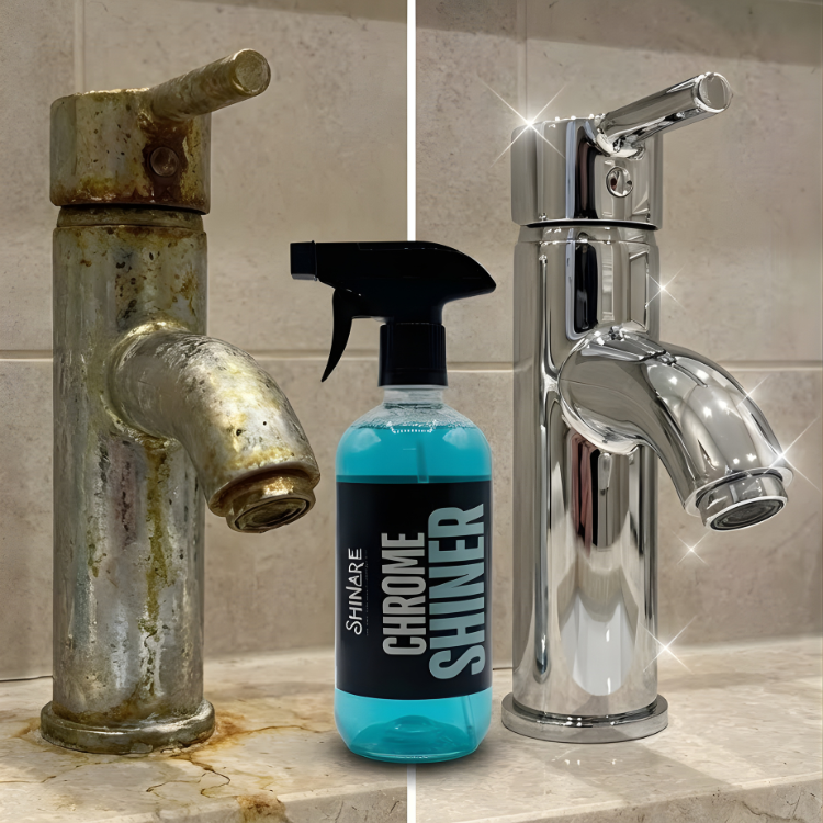 Premium Chrome Shiner with Kit 500ml | Shinare