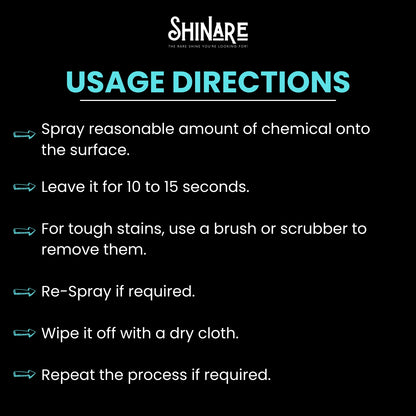 Premium Chrome Shiner with Kit 500ml | Shinare