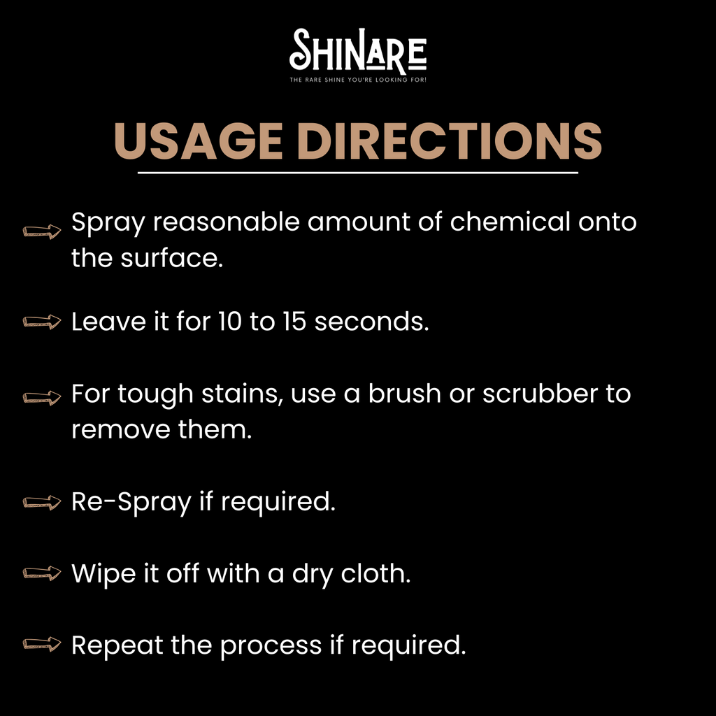 Sofa Fabric Stains Cleaner with Kit 500ml | Shinare