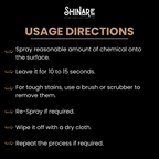 Sofa Fabric Stains Cleaner with Kit 500ml | Shinare