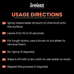 Wall Stains and Marks Cleaner with Kit 500ml | Shinare