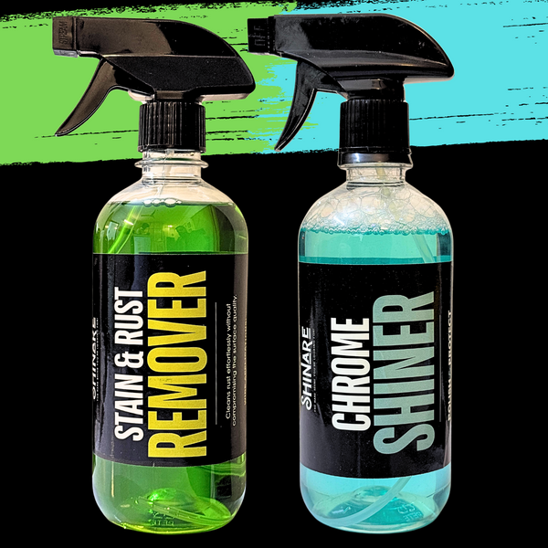 The Rust Army | Rust Remover & Chrome Shiner | Bundle Pack | Shinare