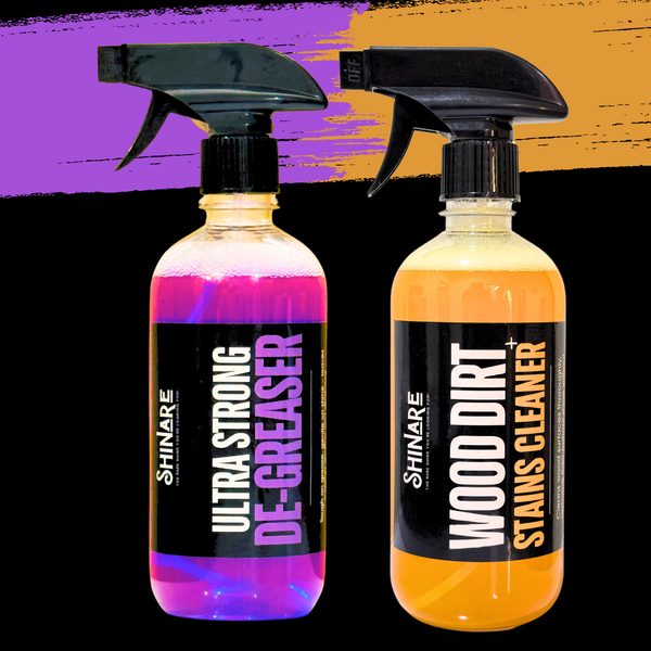The Kitchen Warrior | Wood Cleaner and Degreaser | Bundle Pack | Shinare
