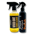 Wood Care Bundle | Wood Dirt Cleaner and Polish with Kits | Shinare