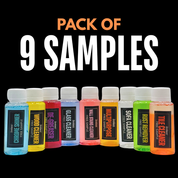 Pack of 9 Samples | 50ml Each | Shinare