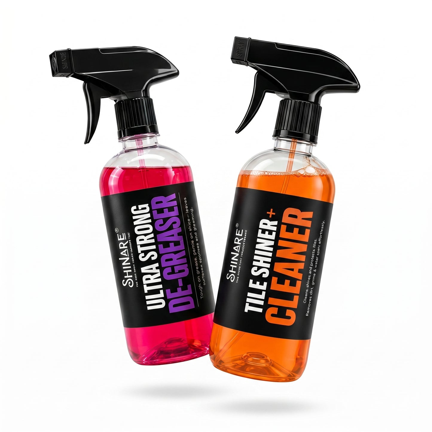 Shinare Tile Shiner & Kitchen Degreaser | Bundle Pack