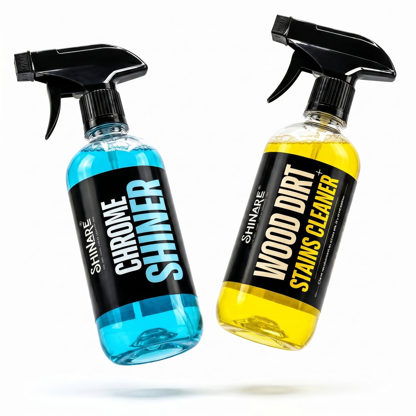 Shinare | Wood Cleaner & Chrome Shiner | Bundle Pack